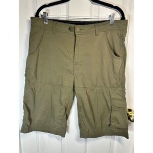 Prana Breathe Outdoor Hiking Shorts Cargo Pockets Lightweight‎ Men's Size Large